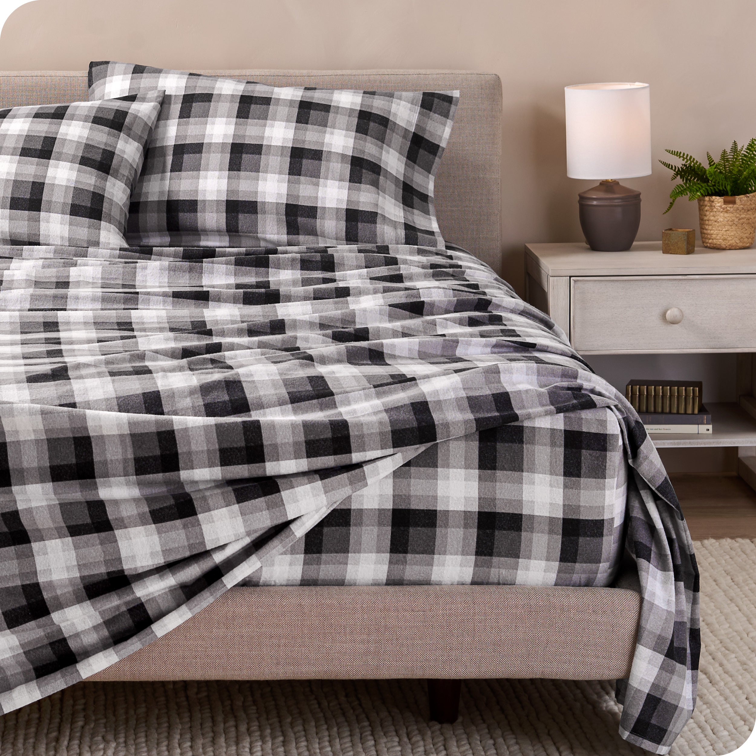 Cotton Flannel Sheet Set - Prints
