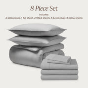 Organic Cotton Jersey Bedding Bundle - Bare Home