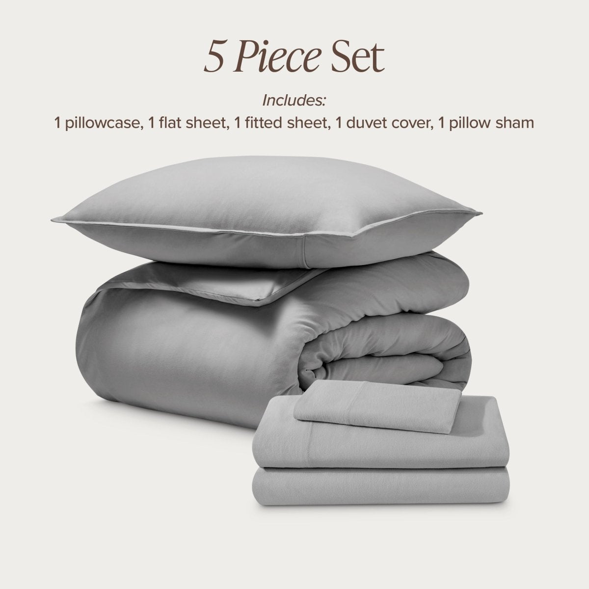 Organic Cotton Jersey Bedding Bundle - Bare Home