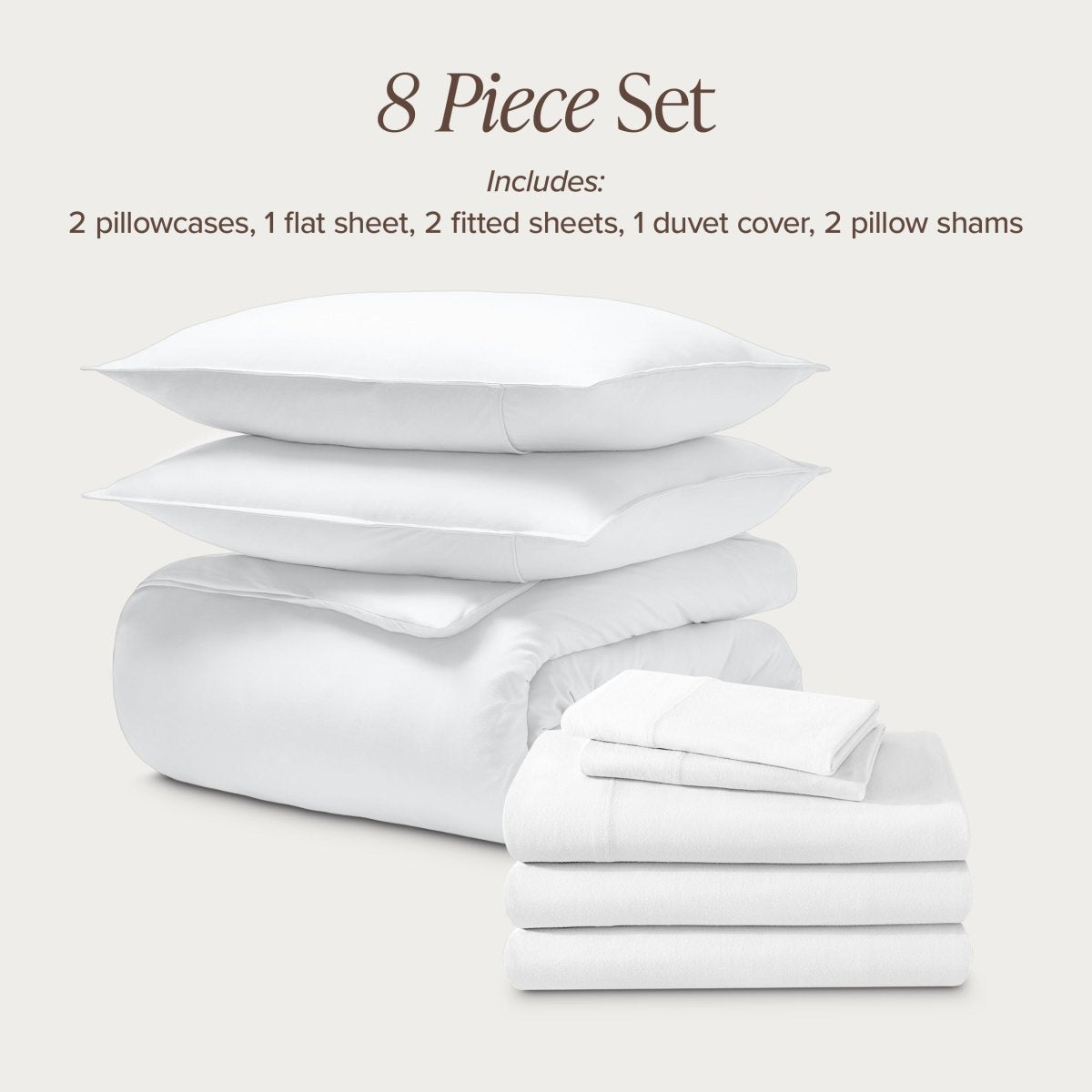 Organic Cotton Jersey Bedding Bundle - Bare Home