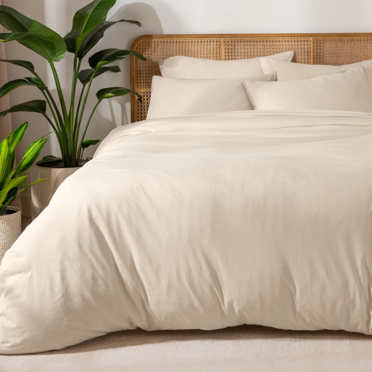 Organic Cotton Jersey Bedding Bundle - Bare Home