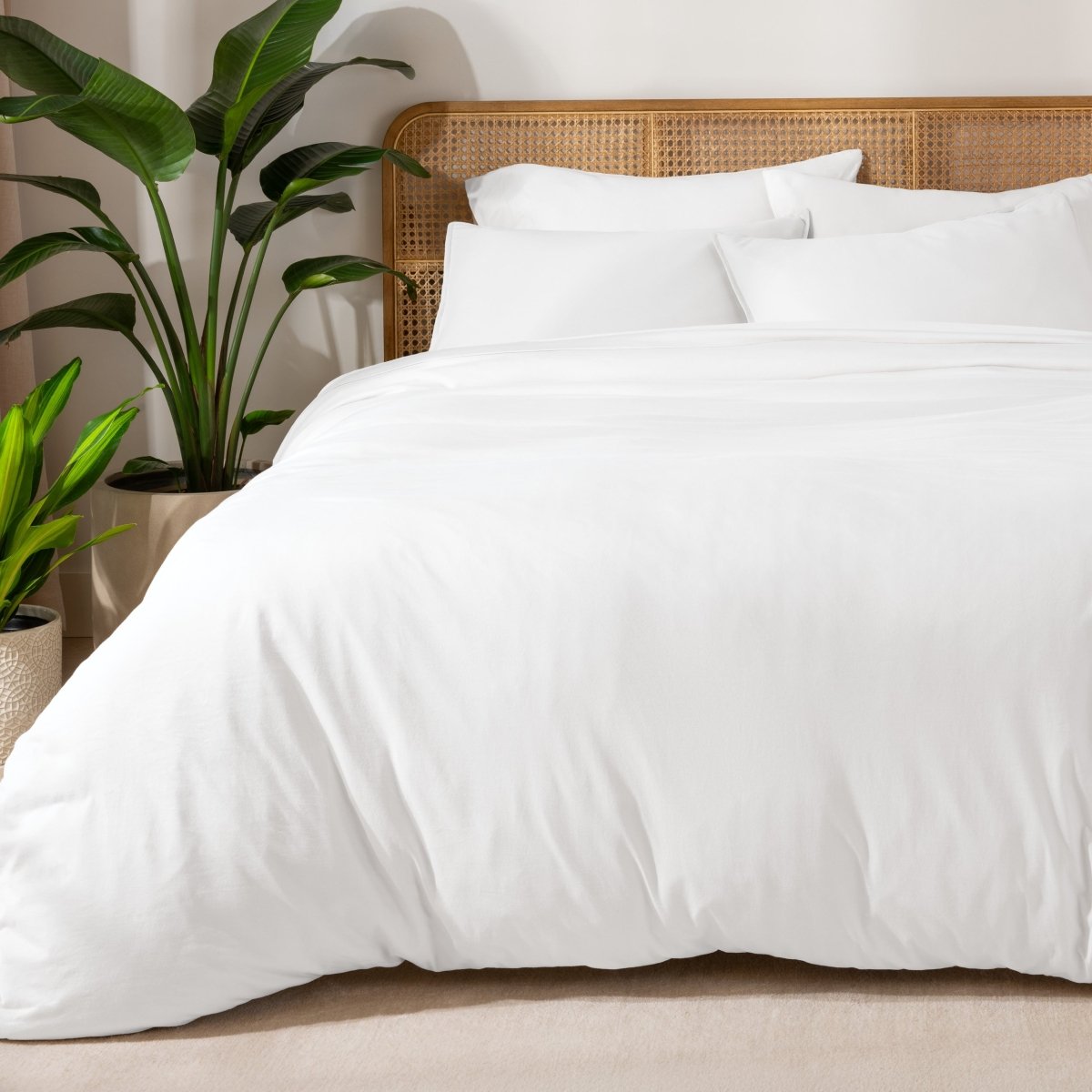 Organic Cotton Jersey Bedding Bundle - Bare Home