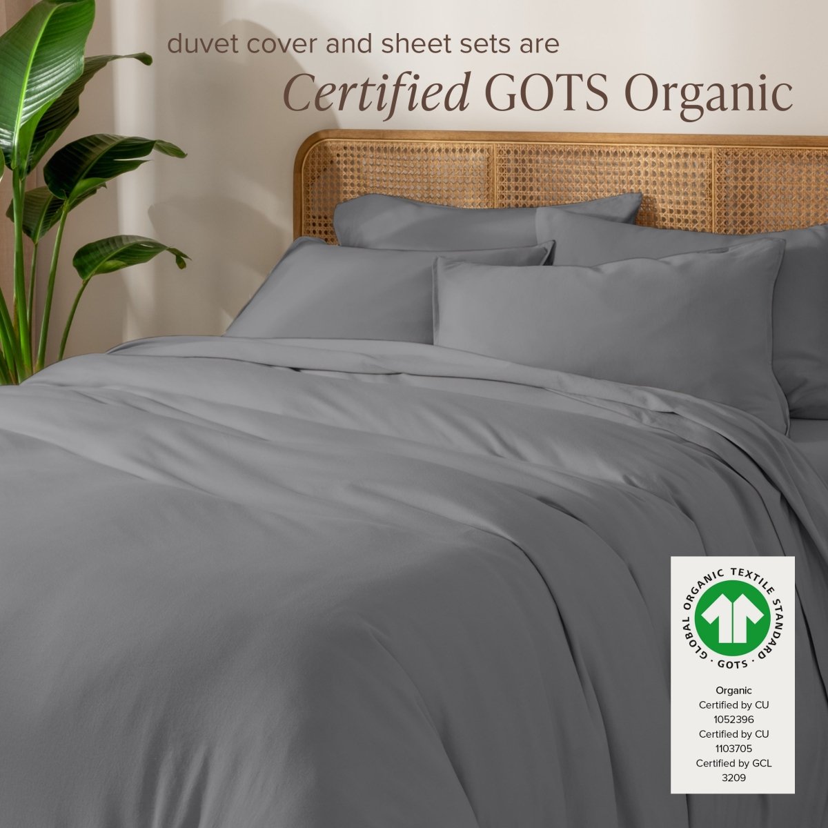 Organic Cotton Jersey Bedding Bundle - Bare Home