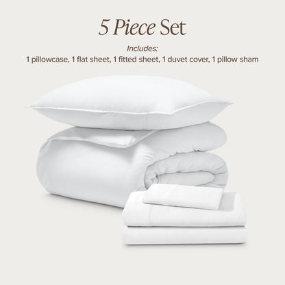 Organic Cotton Jersey Bedding Bundle - Bare Home