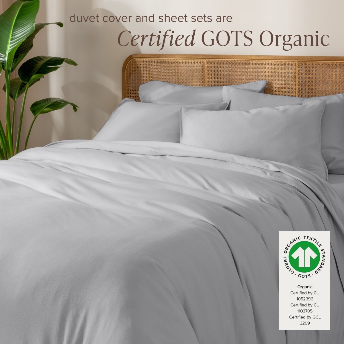 Organic Cotton Jersey Bedding Bundle - Bare Home