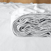 Organic Cotton Jersey Fitted Sheet - Bare Home