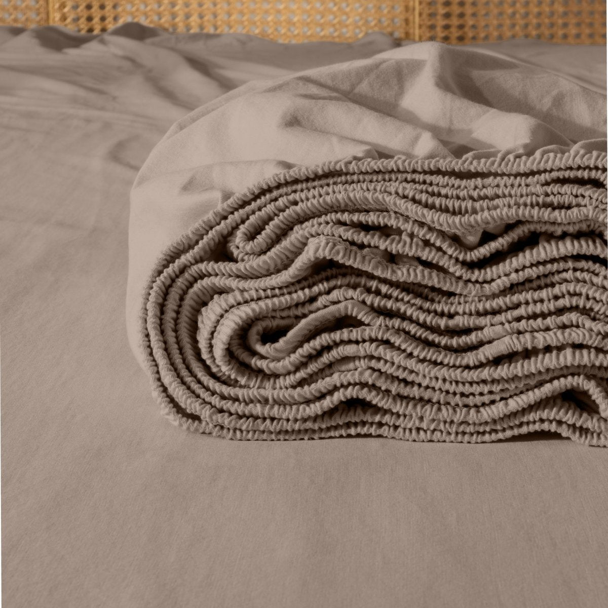 Organic Cotton Jersey Fitted Sheet - Bare Home