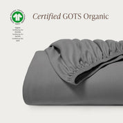 Organic Cotton Jersey Fitted Sheet - Bare Home