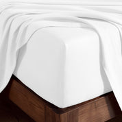 Organic Cotton Jersey Fitted Sheet - Bare Home