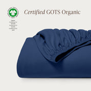 Organic Cotton Jersey Fitted Sheet - Bare Home