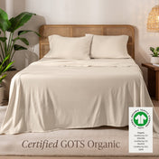 Organic Cotton Jersey Sheet Set - Bare Home