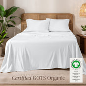 Organic Cotton Jersey Sheet Set - Bare Home