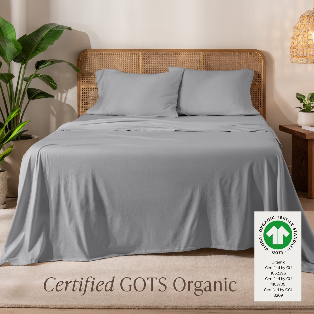 Organic Cotton Jersey Sheet Set - Bare Home