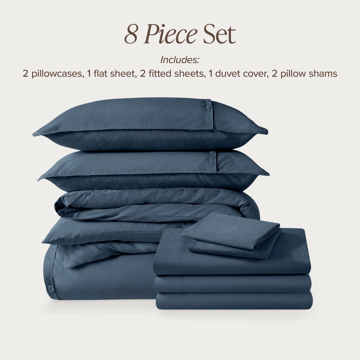 Organic Cotton Percale Bedding Bundle - Bare Home