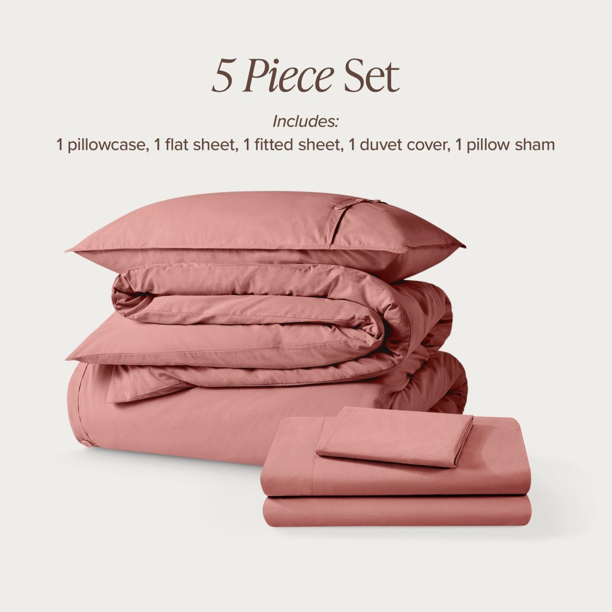 Organic Cotton Percale Bedding Bundle - Bare Home