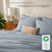 Organic Cotton Percale Bedding Bundle - Bare Home