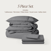 Organic Cotton Percale Bedding Bundle - Bare Home