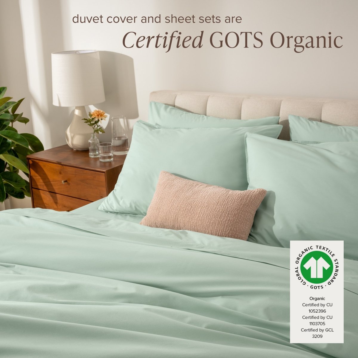 Organic Cotton Percale Bedding Bundle - Bare Home