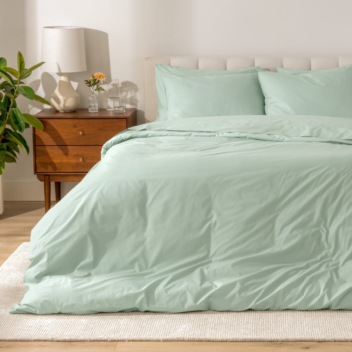 Organic Cotton Percale Bedding Bundle - Bare Home