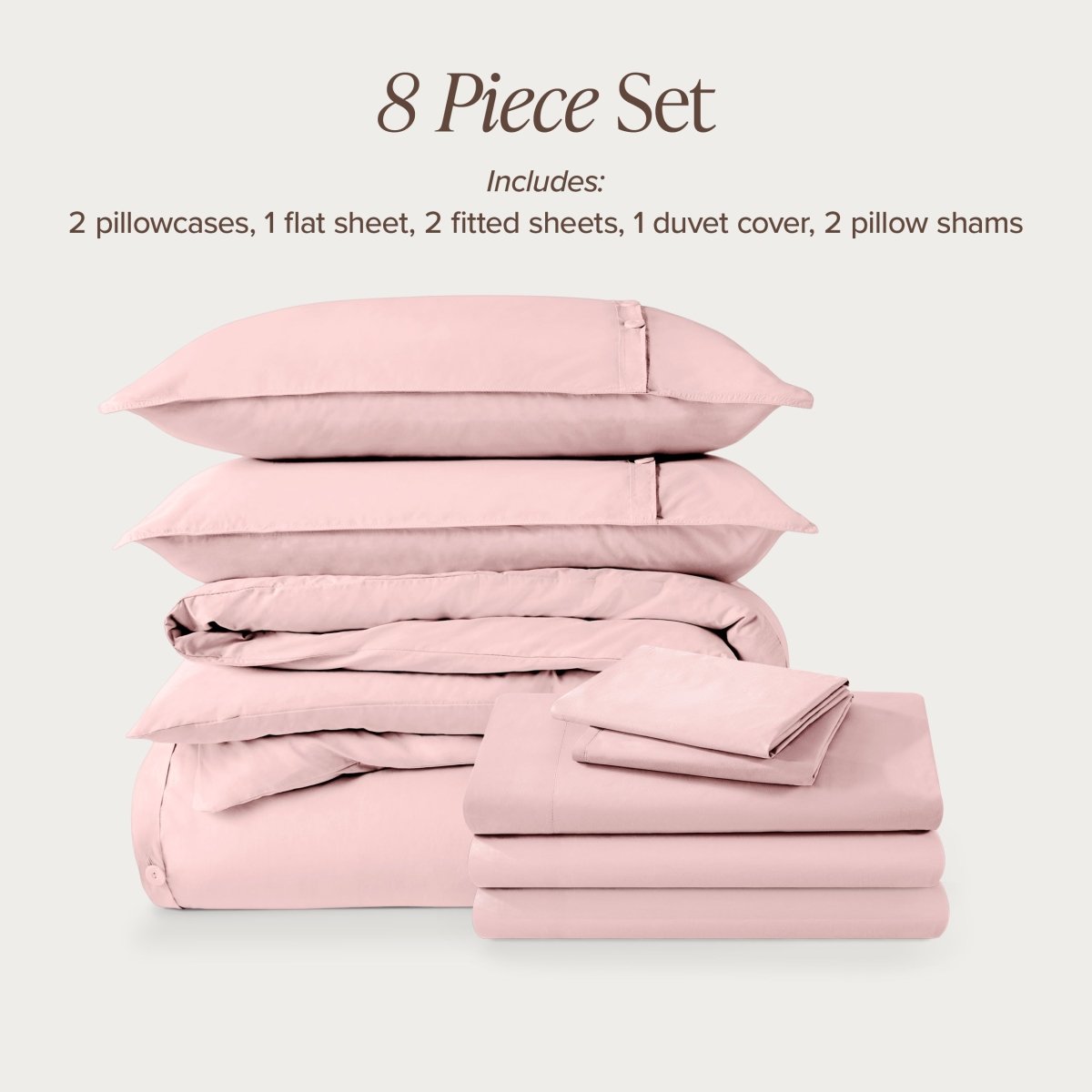 Organic Cotton Percale Bedding Bundle - Bare Home