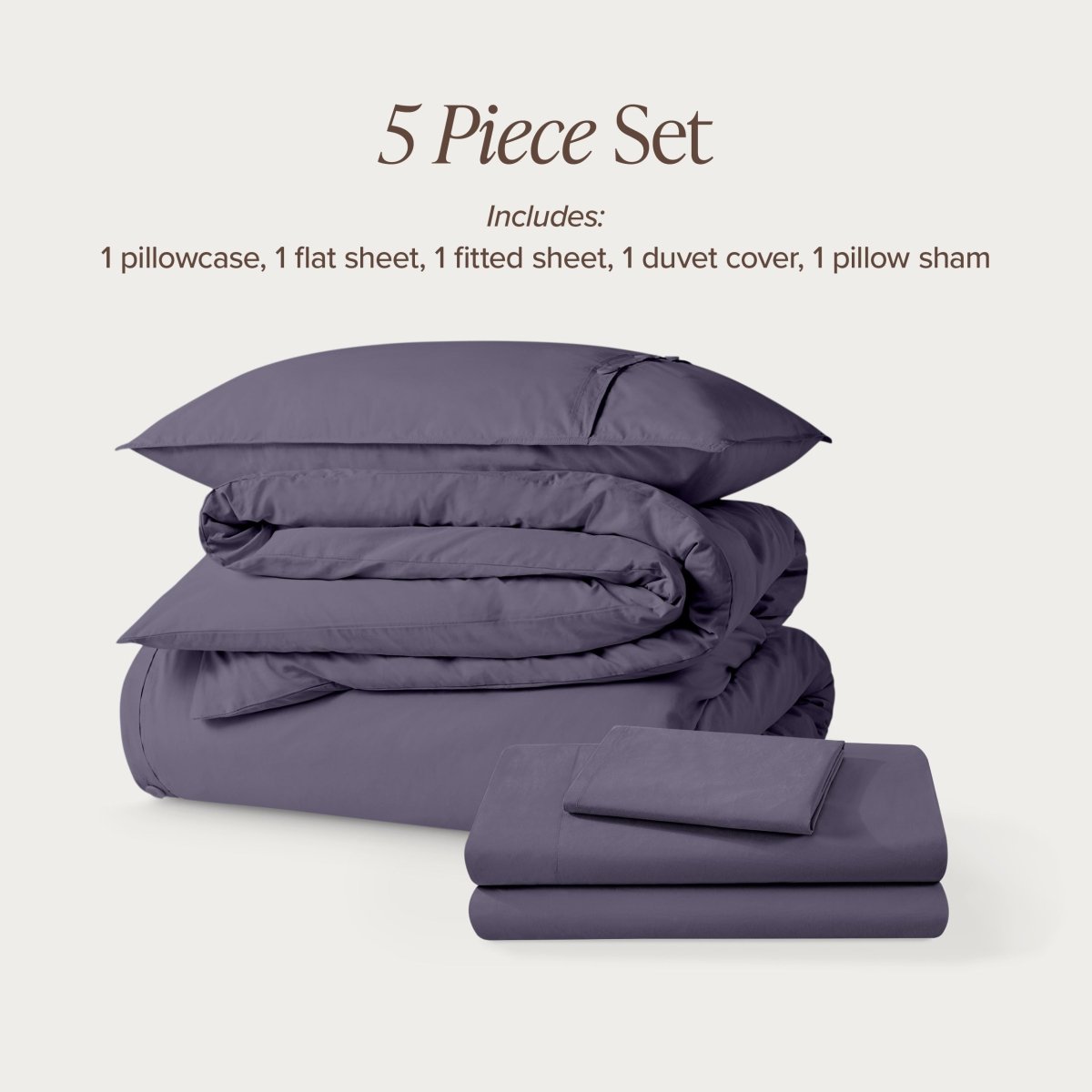 Organic Cotton Percale Bedding Bundle - Bare Home