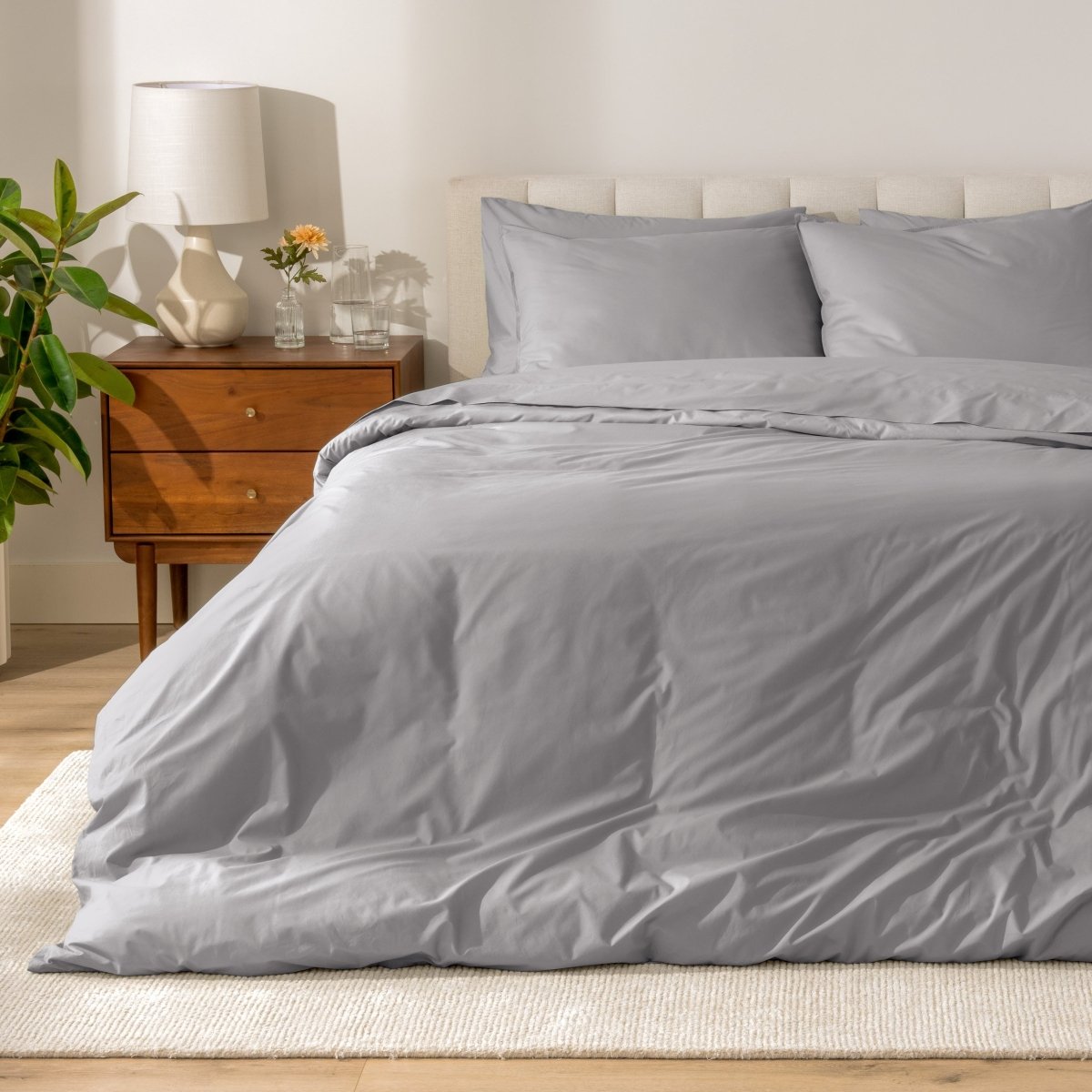 Organic Cotton Percale Bedding Bundle - Bare Home