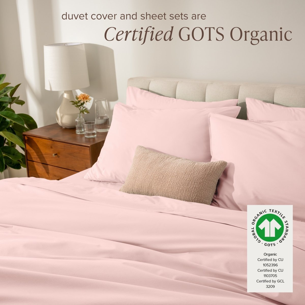 Organic Cotton Percale Bedding Bundle - Bare Home