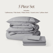 Organic Cotton Percale Bedding Bundle - Bare Home