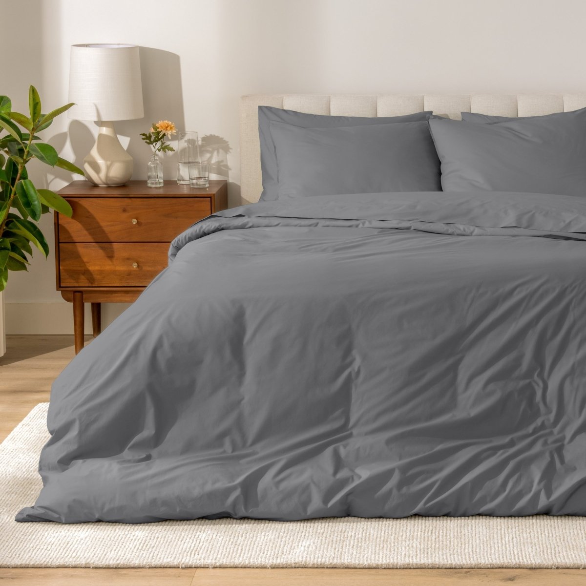 Organic Cotton Percale Bedding Bundle - Bare Home