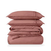 Organic Cotton Percale Duvet Cover Set - Bare Home