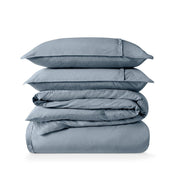 Organic Cotton Percale Duvet Cover Set - Bare Home