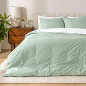 Organic Cotton Percale Duvet Dorm Bundle - Bare Home