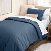 Organic Cotton Percale Duvet Dorm Bundle - Bare Home