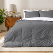 Organic Cotton Percale Duvet Dorm Bundle - Bare Home