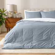 Organic Cotton Percale Duvet Dorm Bundle - Bare Home