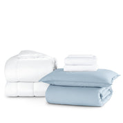 Organic Cotton Percale Duvet Dorm Bundle - Bare Home