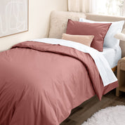 Organic Cotton Percale Duvet Dorm Bundle - Bare Home