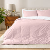 Organic Cotton Percale Duvet Dorm Bundle - Bare Home