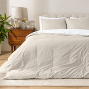 Organic Cotton Percale Duvet Dorm Bundle - Bare Home