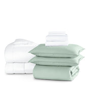 Organic Cotton Percale Duvet Dorm Bundle - Bare Home