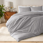 Organic Cotton Percale Duvet Dorm Bundle - Bare Home