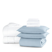 Organic Cotton Percale Duvet Dorm Bundle - Bare Home