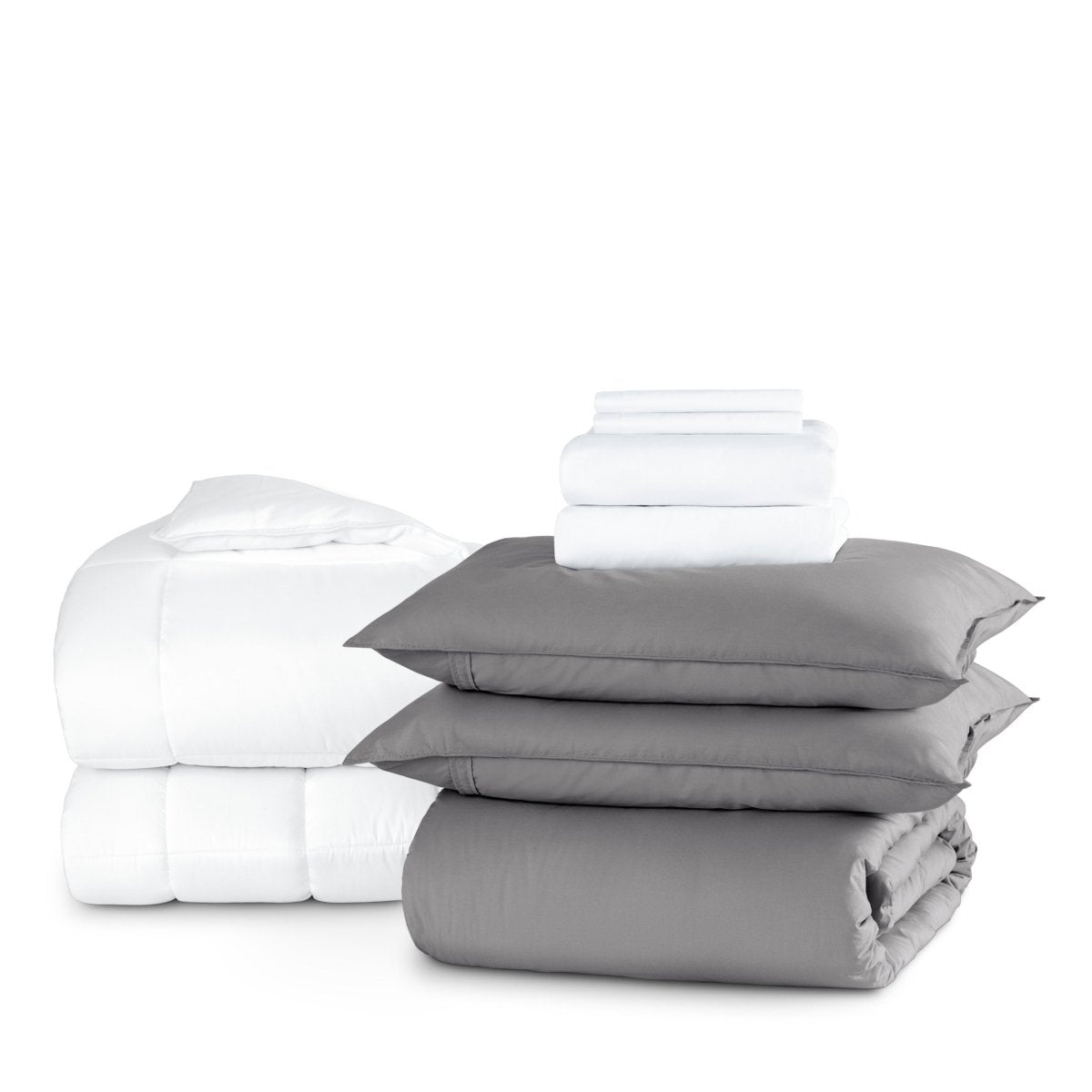 Organic Cotton Percale Duvet Dorm Bundle - Bare Home
