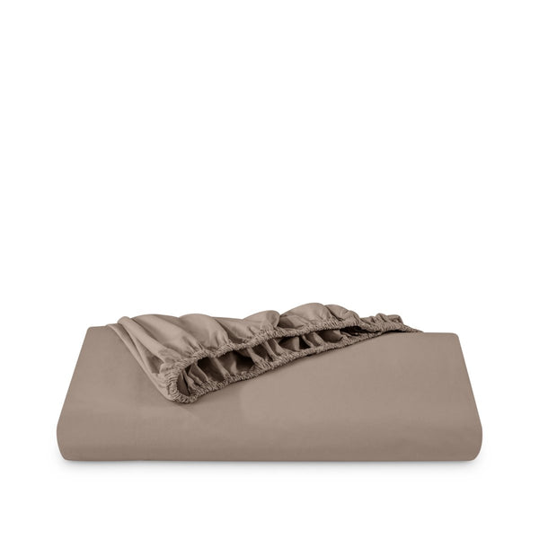 Organic Cotton Percale Fitted Sheet - Bare Home