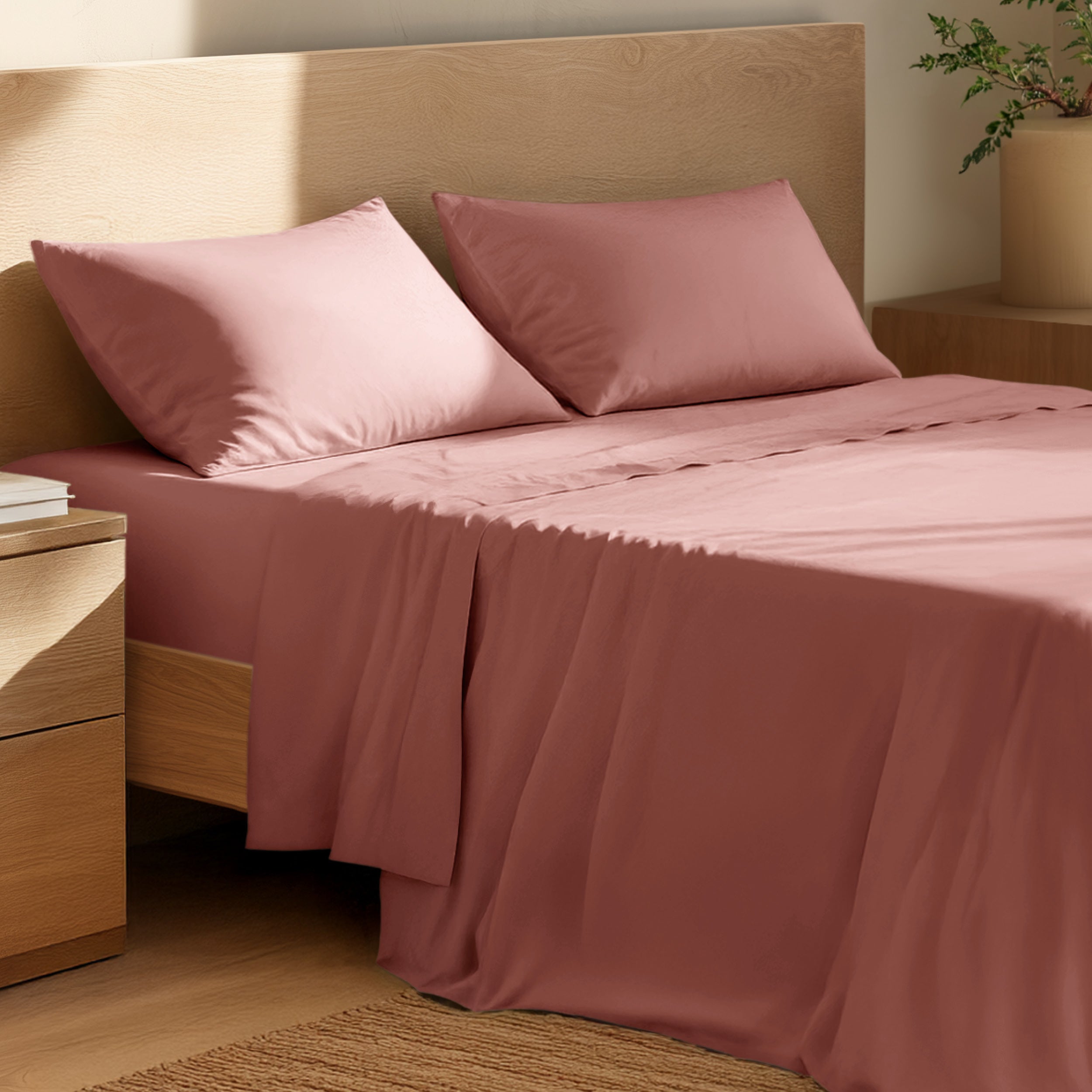 Organic Cotton Percale Sheet Set - Bare Home