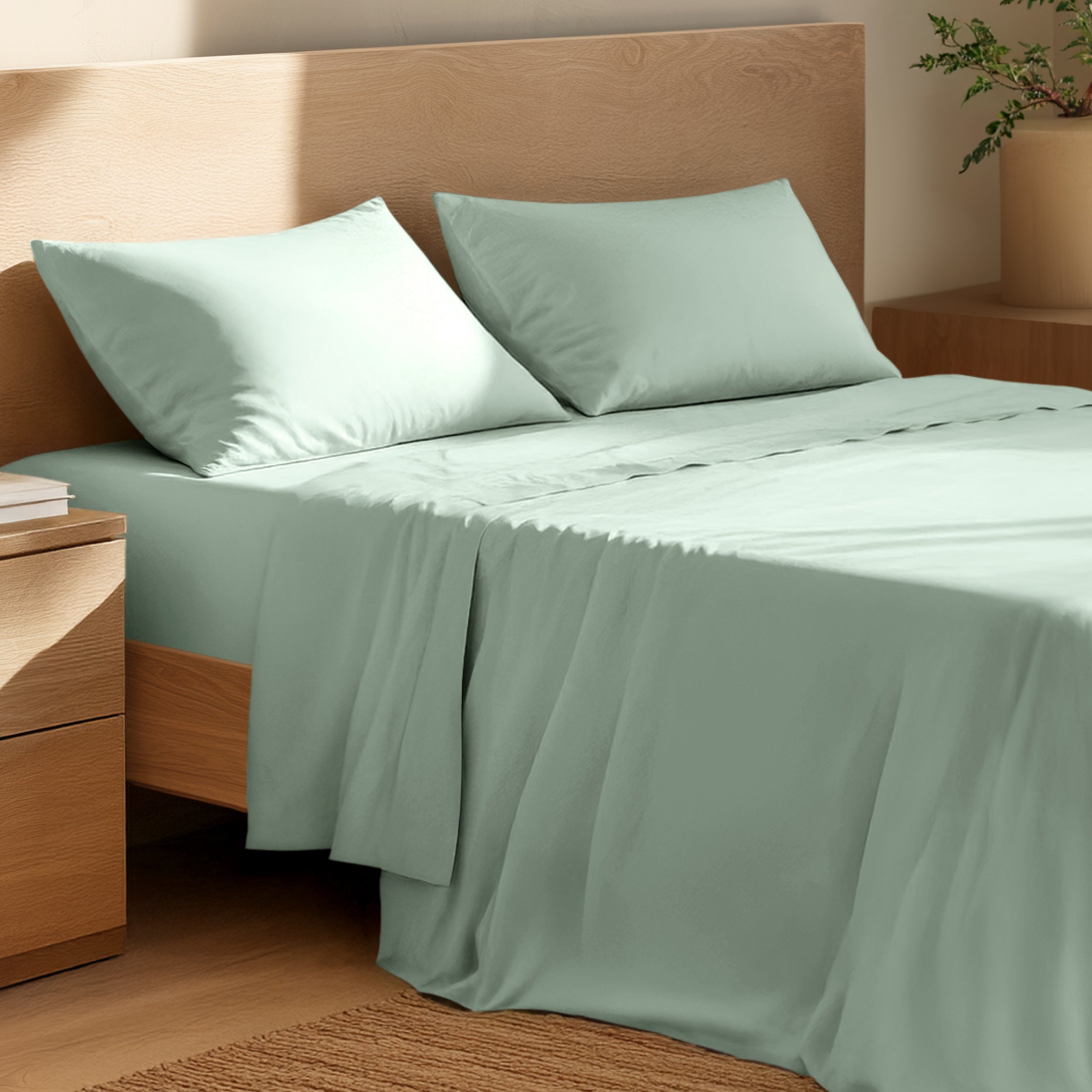 Organic Cotton Percale Sheet Set - Bare Home