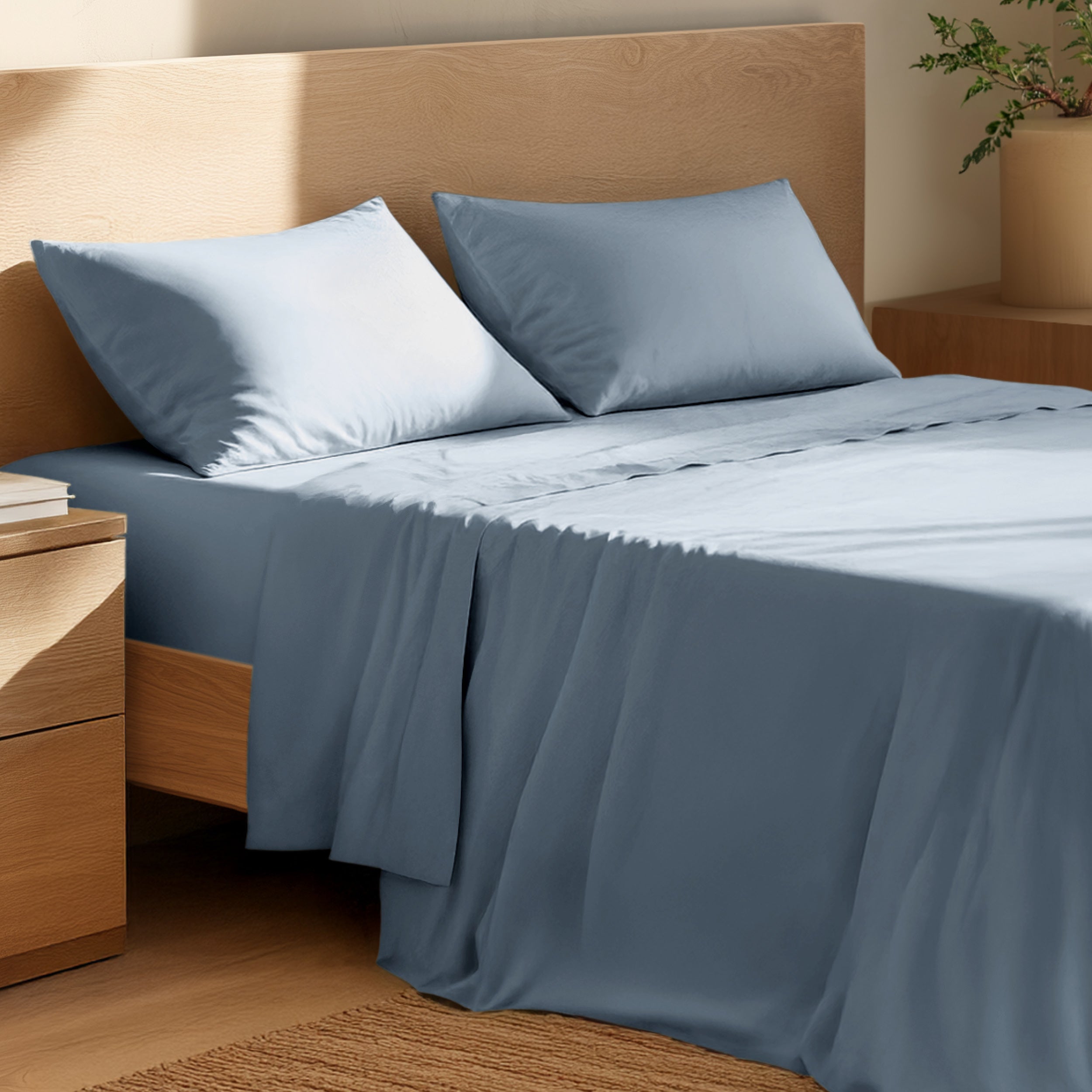 Organic Cotton Percale Sheet Set - Bare Home