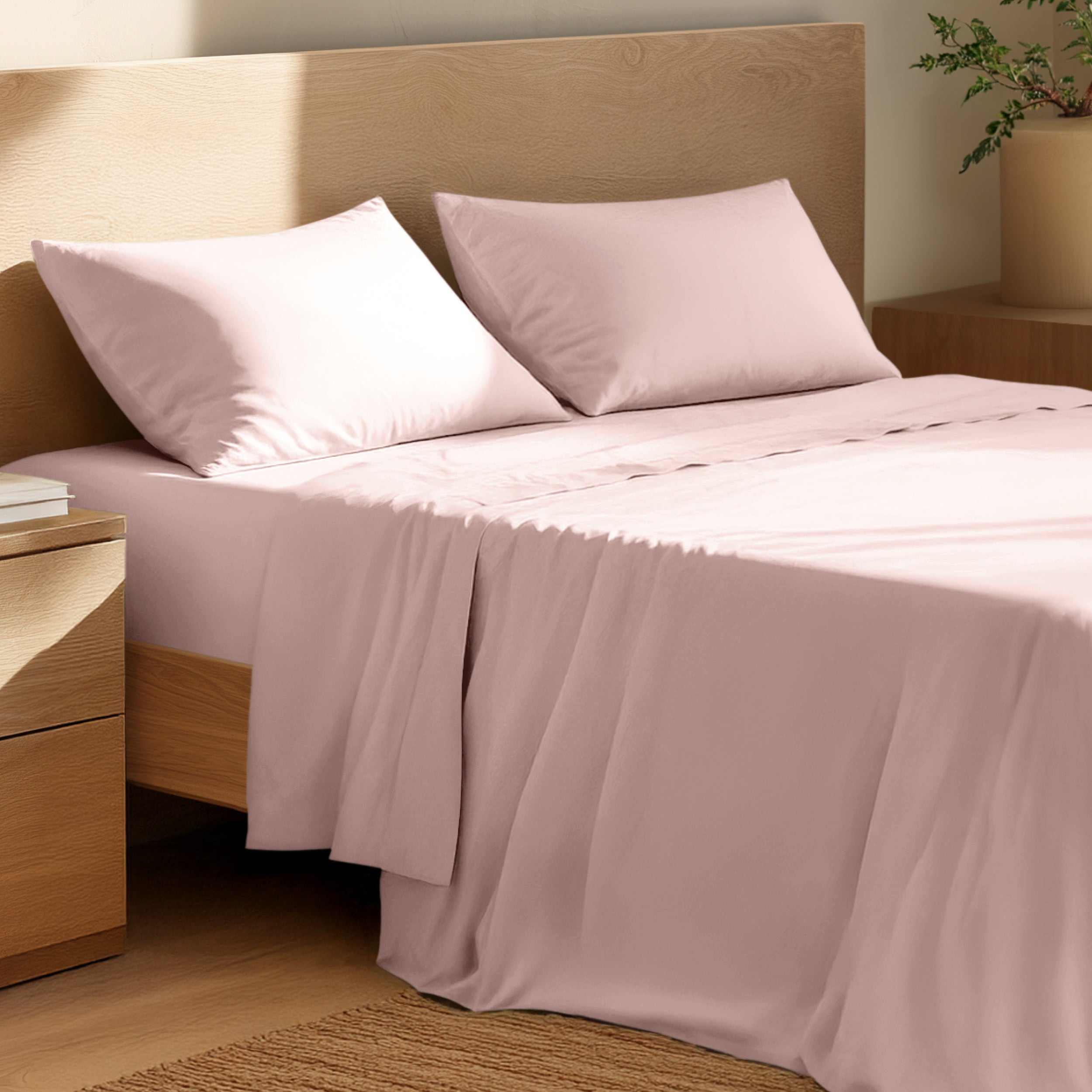 Organic Cotton Percale Sheet Set - Bare Home