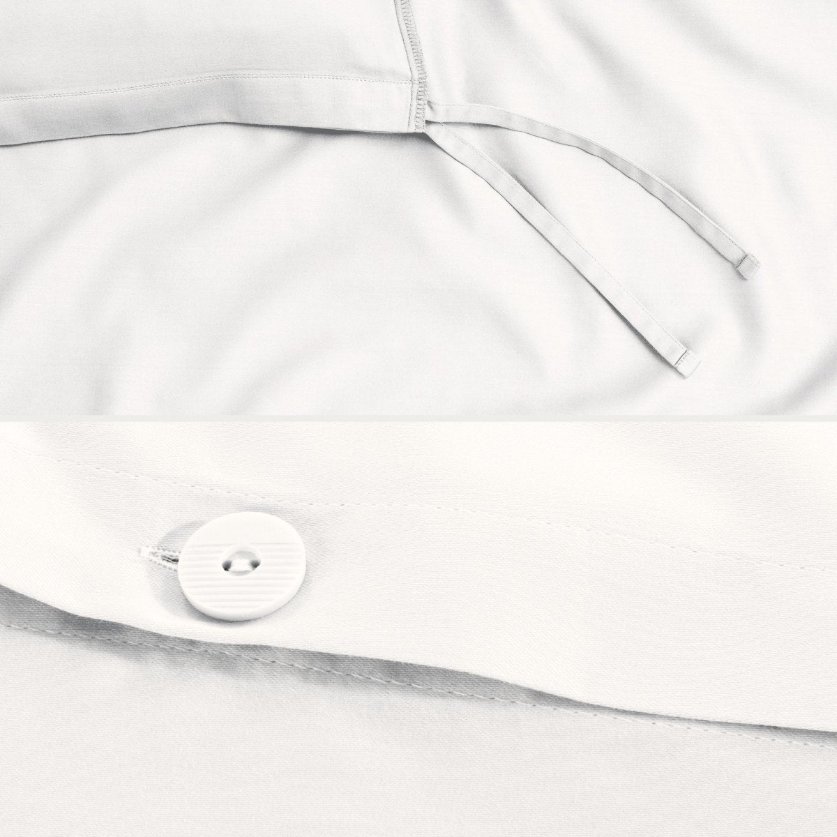 Organic Cotton Sateen Duvet Cover Set - Bare Home