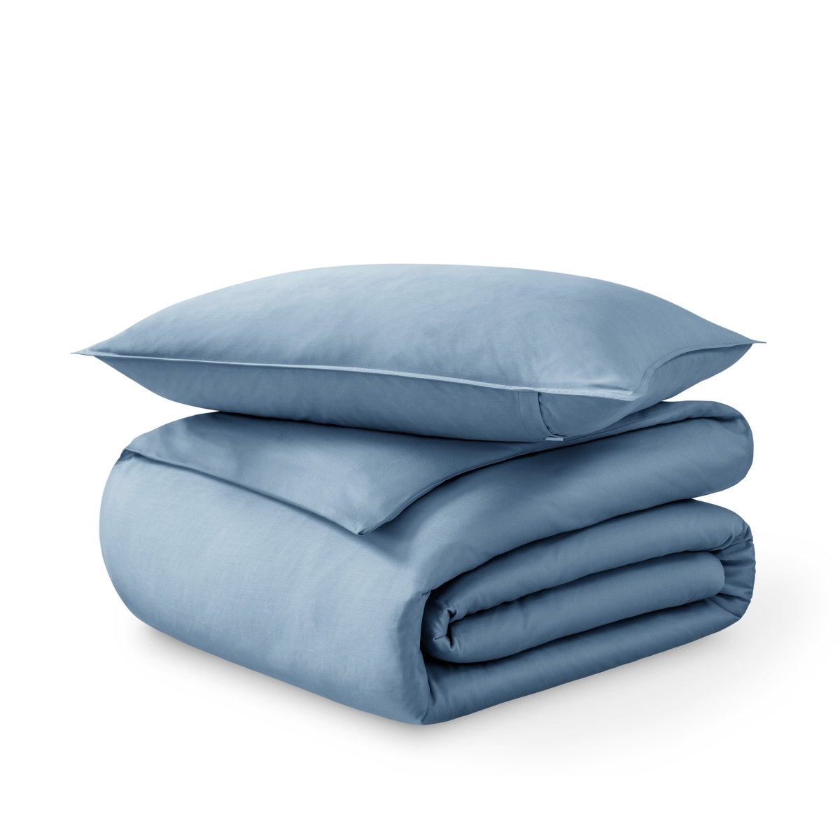Organic Cotton Sateen Duvet Cover Set - Bare Home
